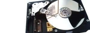 Opened Hard Disk