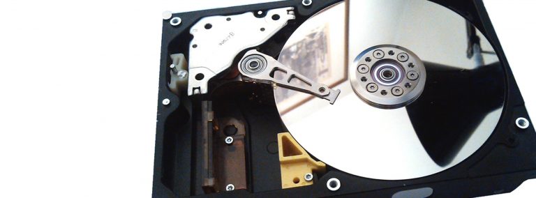 Opened Hard Disk